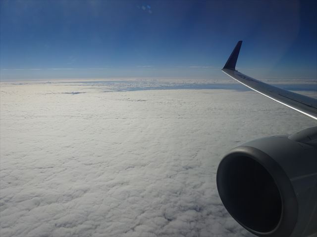 飛行機で日本周遊旅行第1弾は、ANA 577便で神戸から札幌へ
