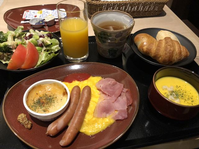 三井ガーデンホテル京都駅前の朝食