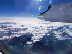 機内からの眺め