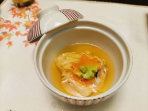 日の春旅館の夕食