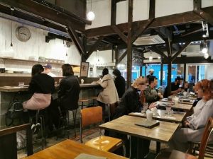 スイーツカフェ キョウトケイゾーの店内