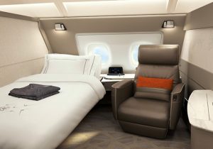 シンガポール航空の新型スイート