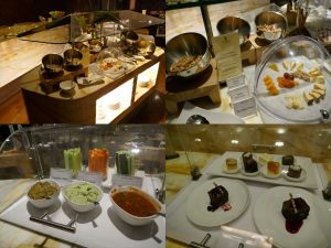 シンガポール空港のプライベートルーム ビュッフェ