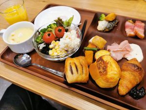 ホテルミュッセ京都四条河原町名鉄の朝食