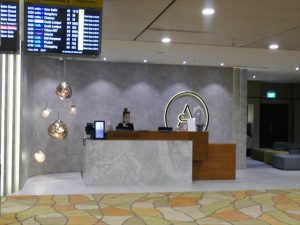 アロエテルinシンガポール空港