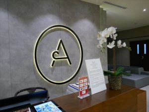 アロエテルinシンガポール空港