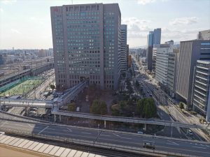 コートヤードバイマリオット新大阪ステーションの部屋からの眺め