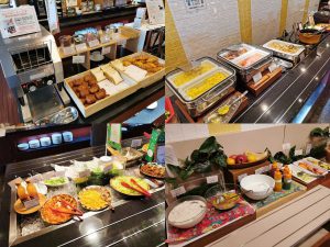 ベッセルホテルカンパーナ沖縄の朝食ビュッフェ