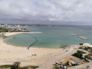 ベッセルホテルカンパーナ沖縄の部屋からの眺め