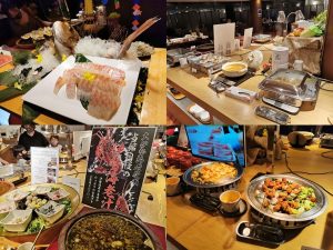 鳥羽グランドホテルの夕食ビュッフェ