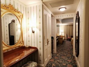 ディズニーランドホテルの部屋