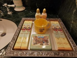 ディズニーランドホテルのアメニティ