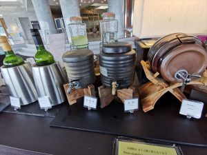 鳥羽グランドホテルのウエルカムドリンク