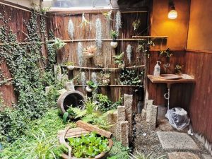 四条堀川茶屋の坪庭