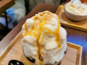 京の氷屋さわのかき氷(京のおとうふ)