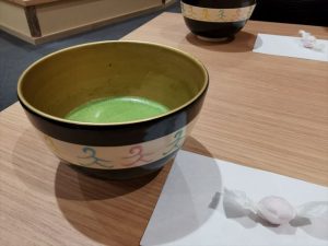 お抹茶と干菓子