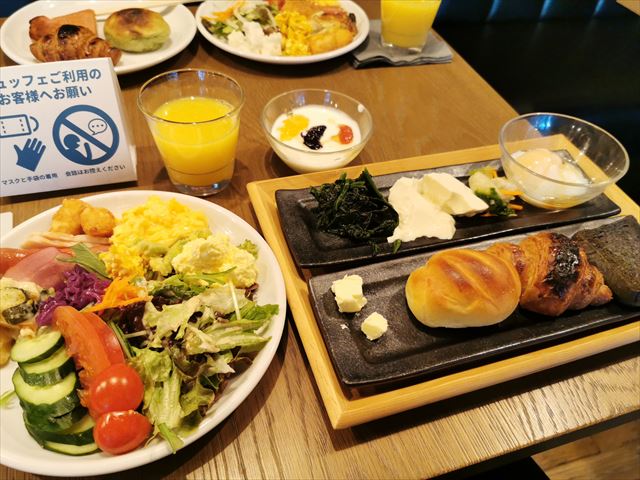 ホテルリソルトリニティ京都の朝食