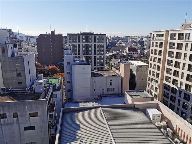 ホテルリソルトリニティ京都の部屋からの眺め