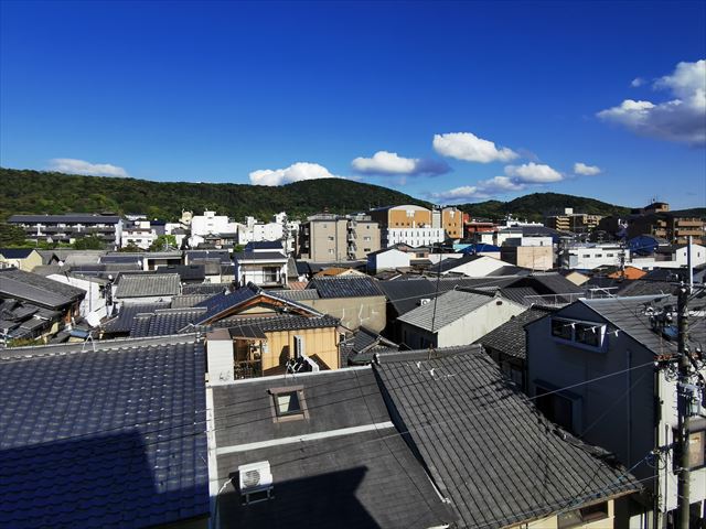 「ホテル ザ セレスティン京都祇園」の部屋からの眺め