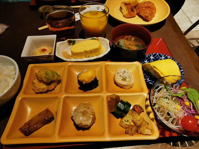 「ホテル ザ セレスティン京都祇園」の朝食