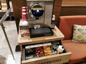 ネスプレッソのコーヒーマシン